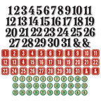 49 and Market Mistletoe and Memories Chipboard Bits Ephemera vbm-32741 product image 