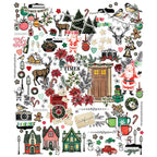 49 and Market Mistletoe and Memories Icon Die-Cut Ephemera vbm-32697 product image