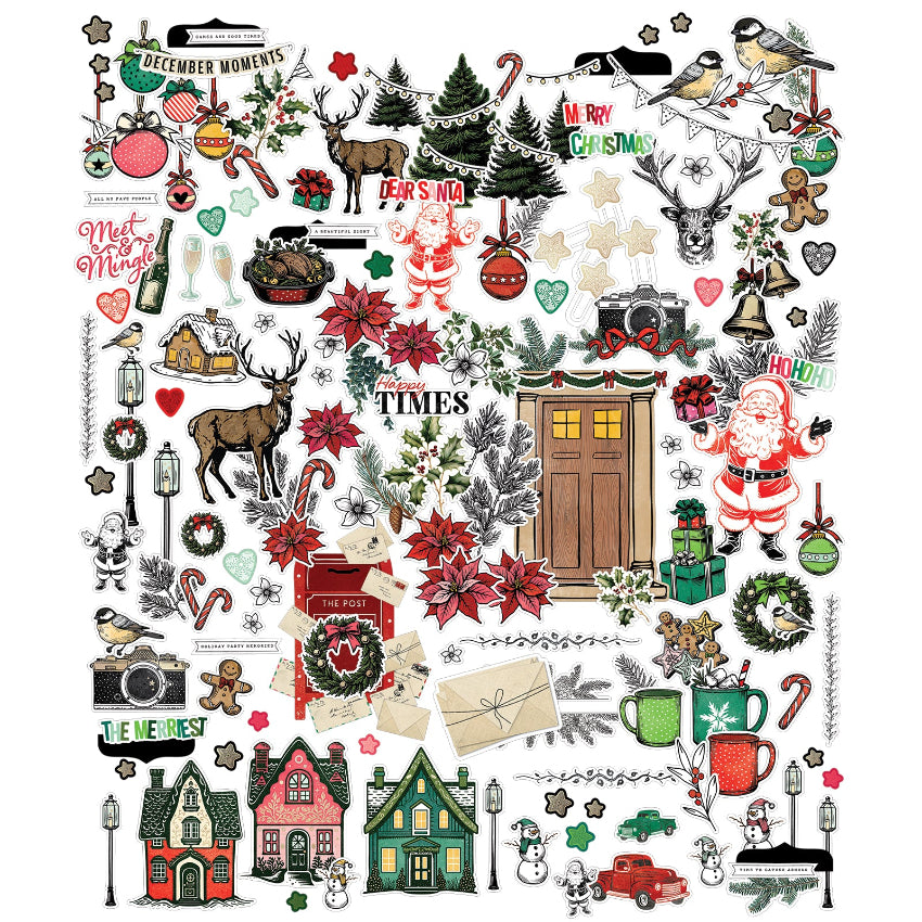 49 and Market Mistletoe and Memories Icon Die-Cut Ephemera vbm-32697 product image