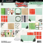 49 and Market Mistletoe and Memories Starters 12 x 12 inch Paper Pack vbm-32468