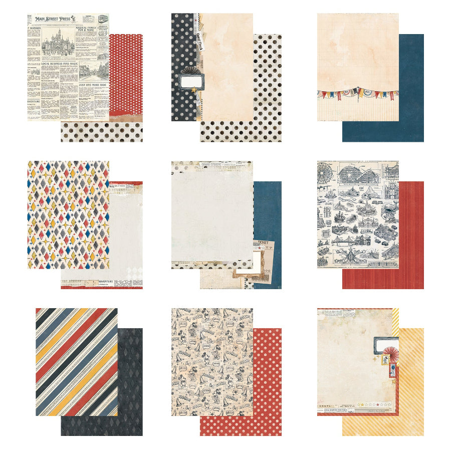 49 and Market Mouse and Co. 6 x 8 inch Paper Pack mmc-37531 all paper images