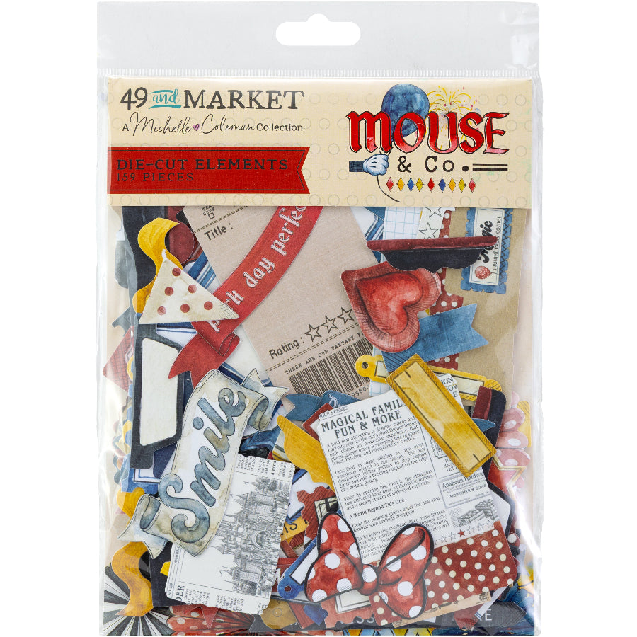 49 and Market Mouse and Co. Die-Cut Elements mmc-37692