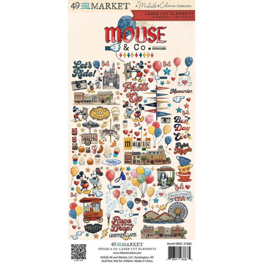49 and Market Mouse and Co. Laser Cut Elements mmc-37685