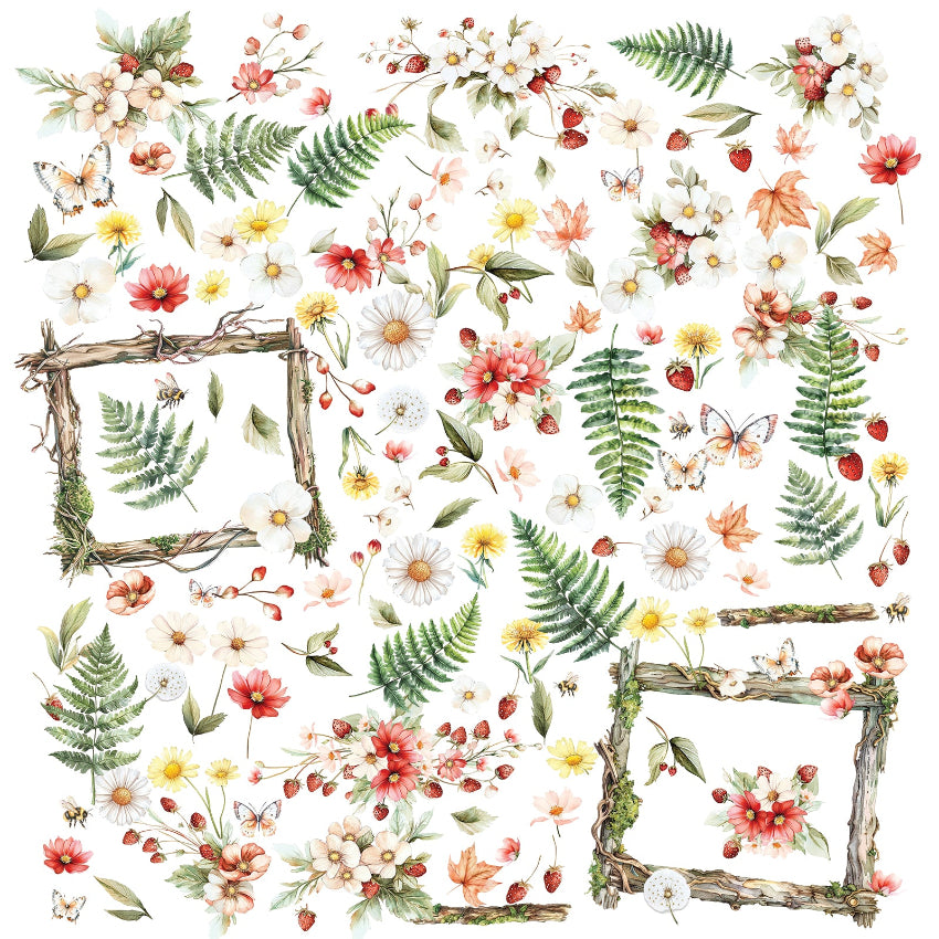49 and Market Nature's Haven Wildflower Laser Cuts jnh-33182 product image