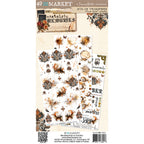 49 and Market Nostalgic Memories 6 x12 Blendable Rub-on Transfer Sheets dnm-33953