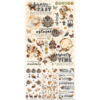 49 and Market Nostalgic Memories 6 x12 Blendable Rub-on Transfer Sheets dnm-33953 image 1