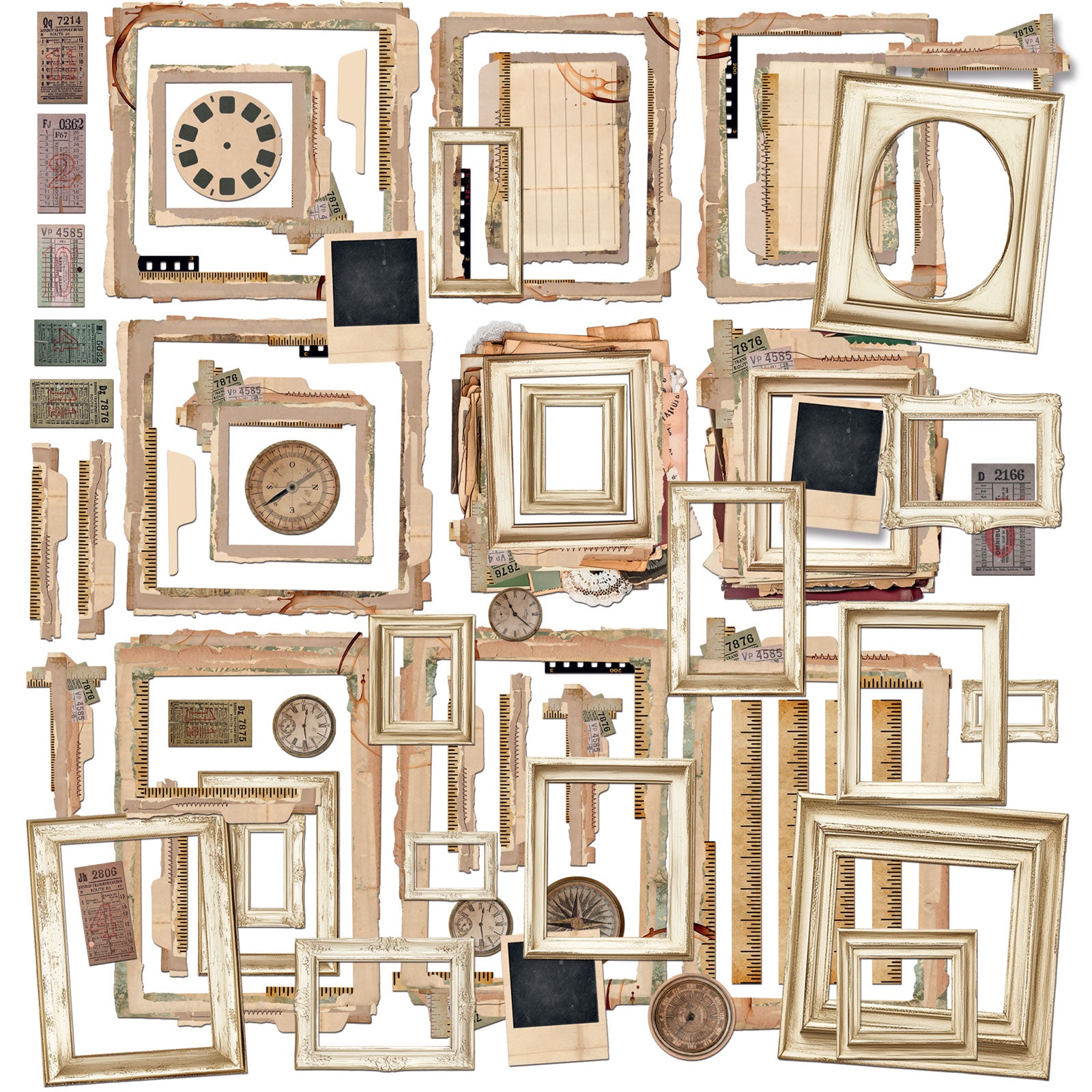 49 and Market Nostalgic Memories Ephemera and Frames dnm-33984 image 1