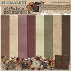 49 and Market Nostalgic Memories Solids 12 x 12 inch Paper Pack dnm-33816