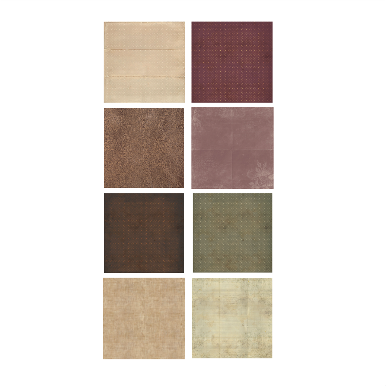 49 and Market Nostalgic Memories Solids 12 x 12 inch Paper Pack dnm-33816 image 2