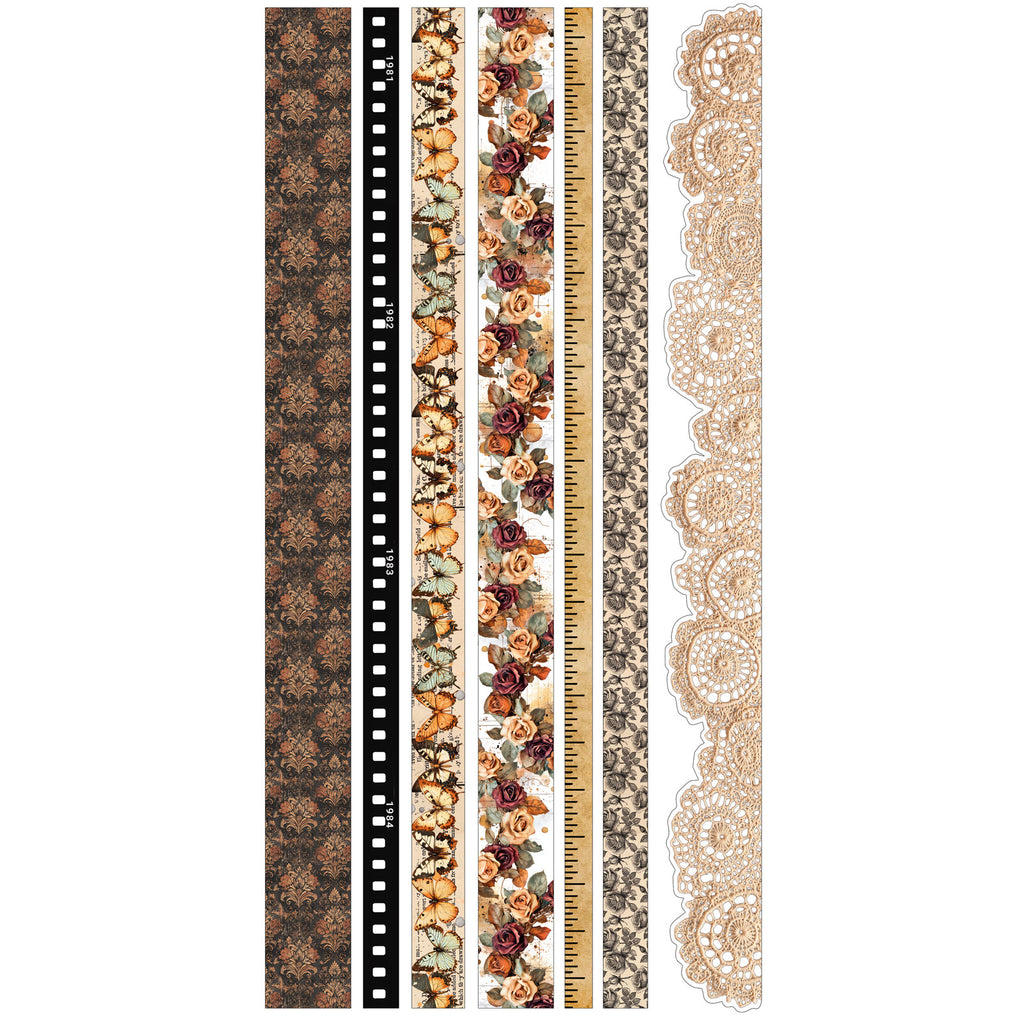 49 and Market Nostalgic Memories Washi Tape Sheets dnm-34004 image 1