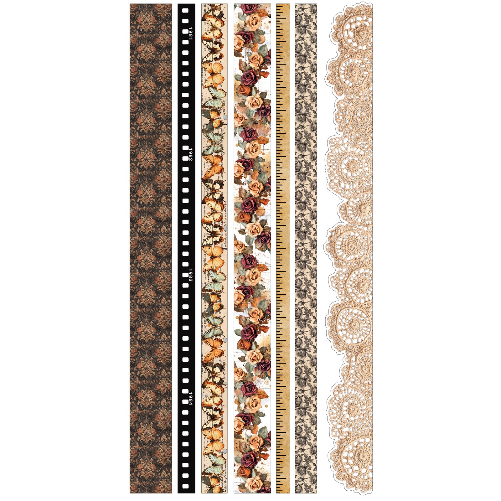 49 and Market Nostalgic Memories Washi Tape Sheets dnm-34004 image 1