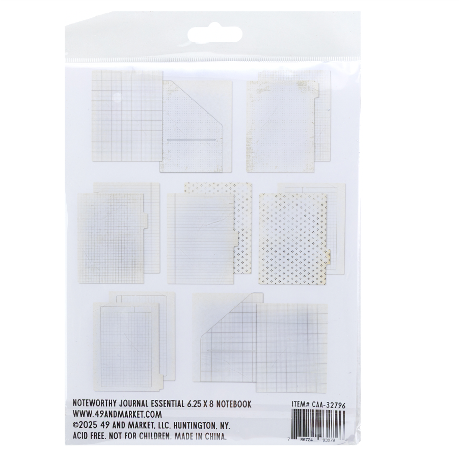 49 and Market Noteworthy Journal Essential 6 x 8 inch Spiral Notebook caa-32796 image 1