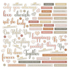 49 and Market One Perfect Day Chipboard Words ofd-30952 product image