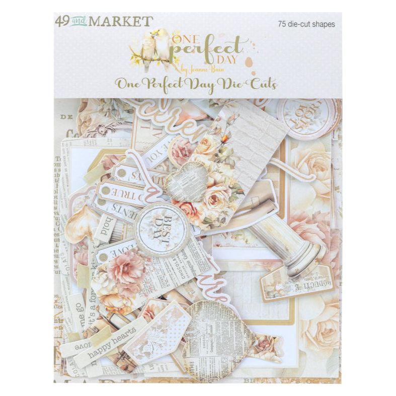 49 and Market One Perfect Day Die Cut Elements ofd-30945