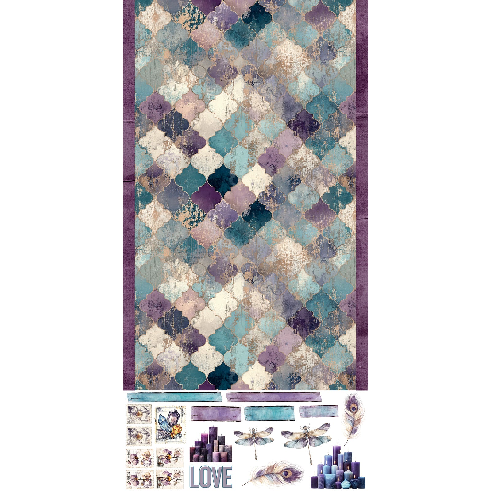 49 and Market Plume and Petal Washi Sheets dpp-35247 image 1