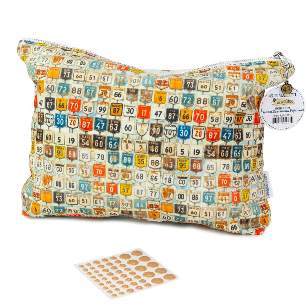 49 and Market Rust And Revs Project Tote rar-29154