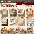 49 and Market Season's Bounty 12 x 12 inch Paper Pack dsb-38507
