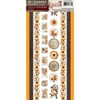 49 and Market Season's Bounty Cello Stickers dsb- 38705