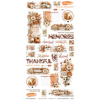 49 and Market Season's Bounty Essential  6 x 12 inch Rub-on Transfers dsb-38651 contents inside package