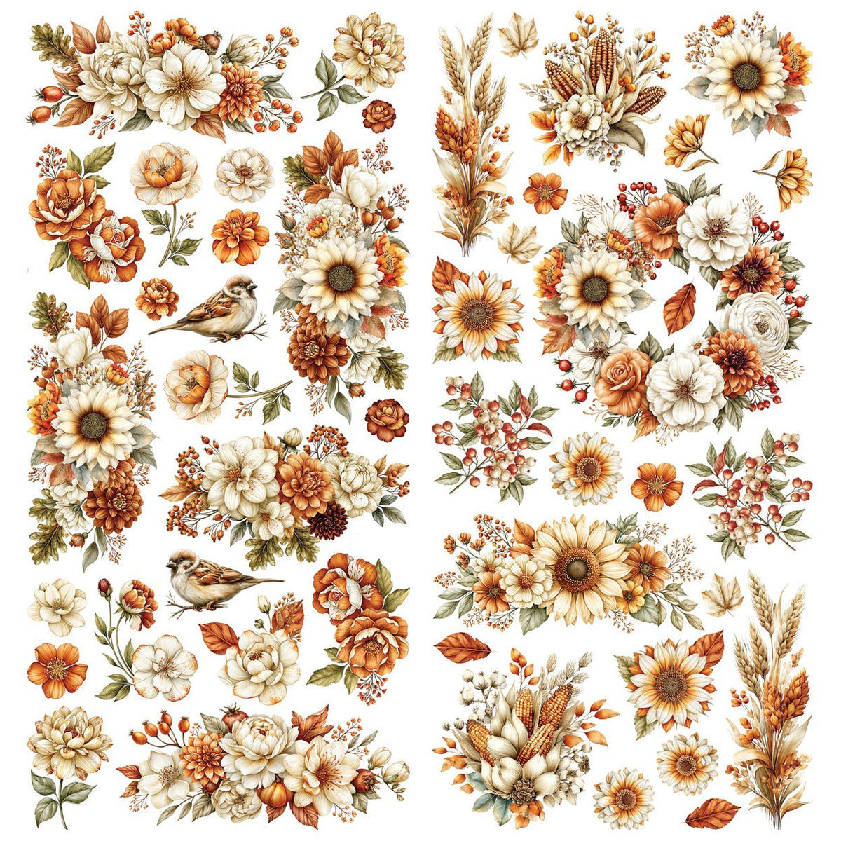 49 and Market Season's Bounty Laser Cut Wildflowers dsb-38682 product image 1