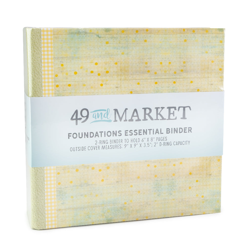 49 and Market Sunny Foundations Binder fba-32215
