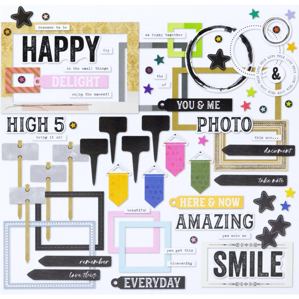 49 and Market The Flower Emporium Chipboard Basics vbf-31331 product image