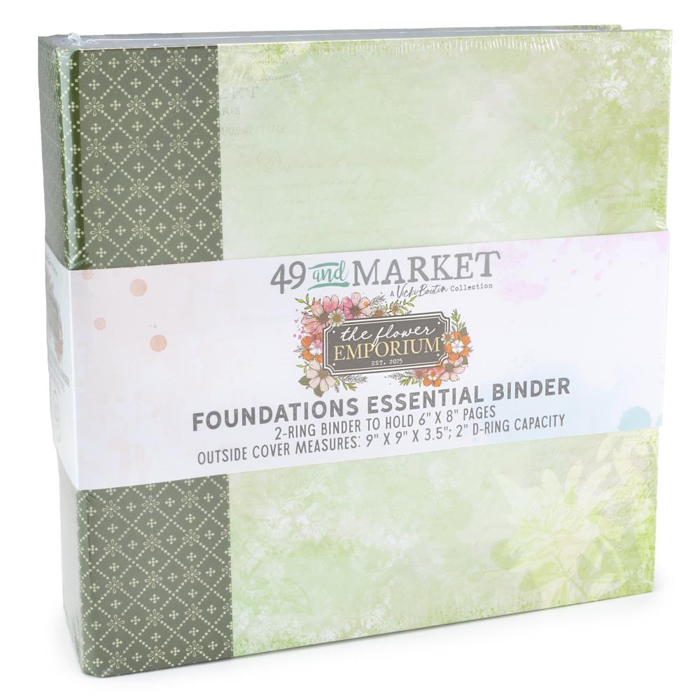 49 and Market The Flower Emporium Market Binder Album Kit vbf-31348