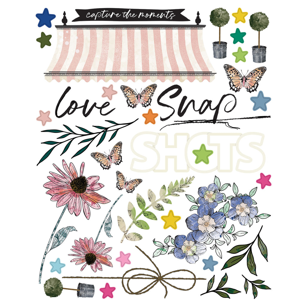 49 and Market The Flower Emporium Market Binder Album Kit vbf-31348 flower
