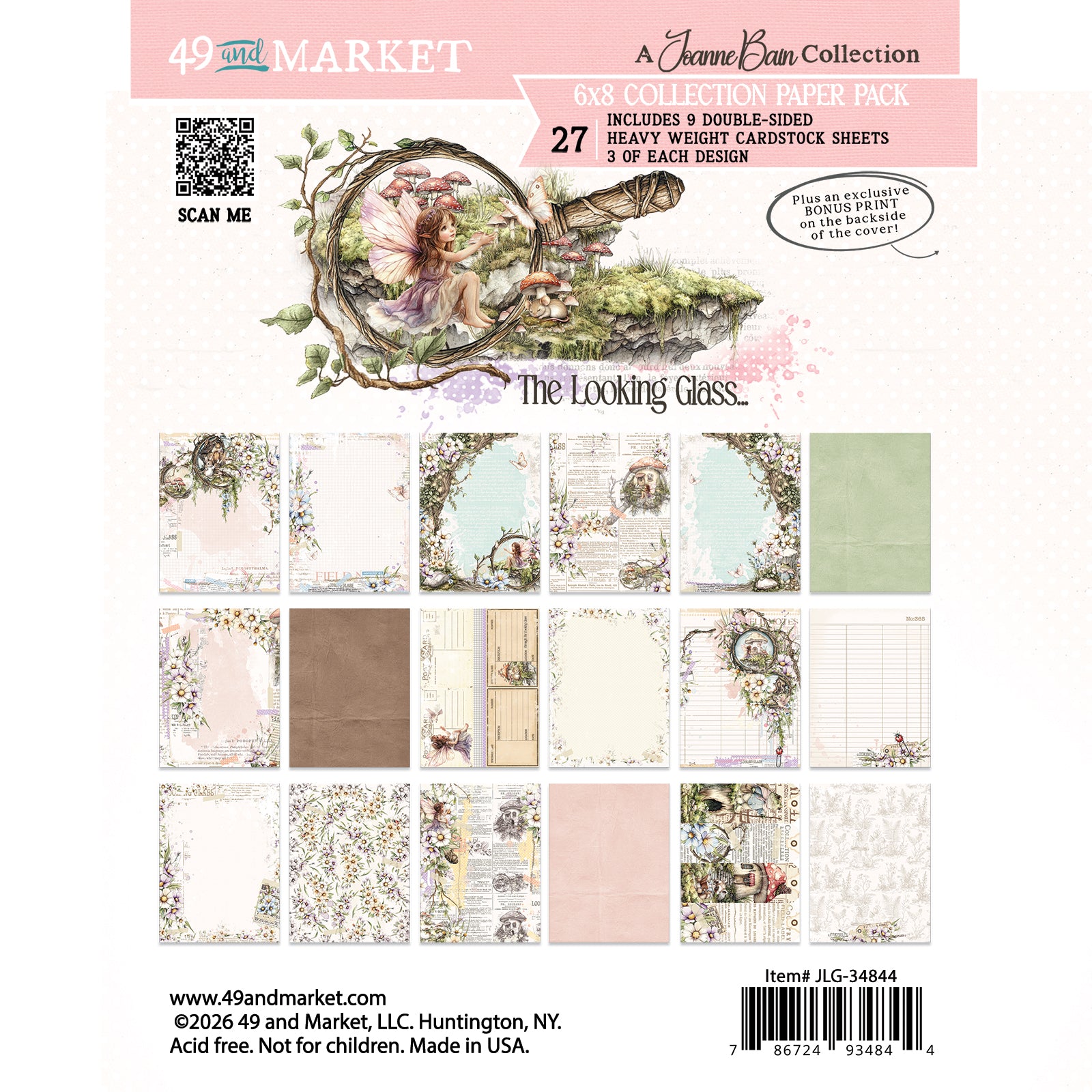 49 and Market The Looking Glass 6 x 8 inch Collection Pack jlg-34844