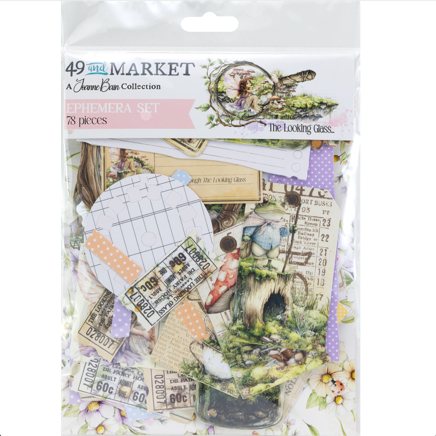 49 and Market The Looking Glass Ephemera Assortment jlg-35001