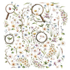 49 and Market The Looking Glass Wildflowers Laser Cuts jlg-34998 image 1