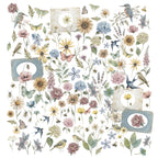 49 and Market The Quiet Observer Laser Cut Wildflowers tqo-37203 contents inside package