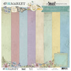 49 and Market The Quiet Observer Solids 12 x12 inch Paper Pack tqo-37036