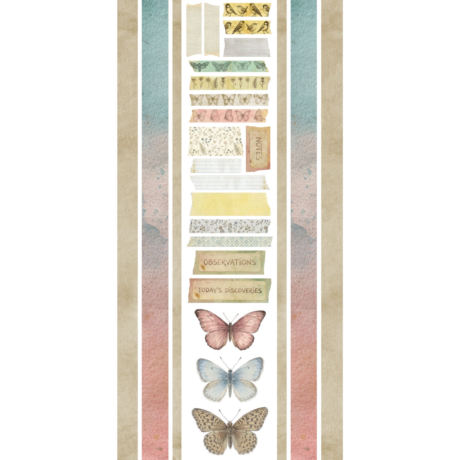 49 and Market The Quiet Observer Washi Sheets tqo-37234 product image 2