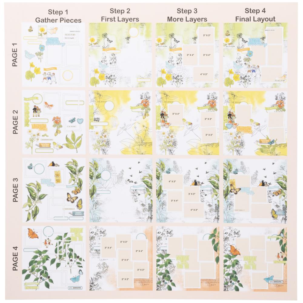 49 and Market Toddler Time 12 x 12 inch Page Kit tt-30136 product image