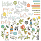 49 and Market Toddler Time Chipboard Assortment tt-30211 product image