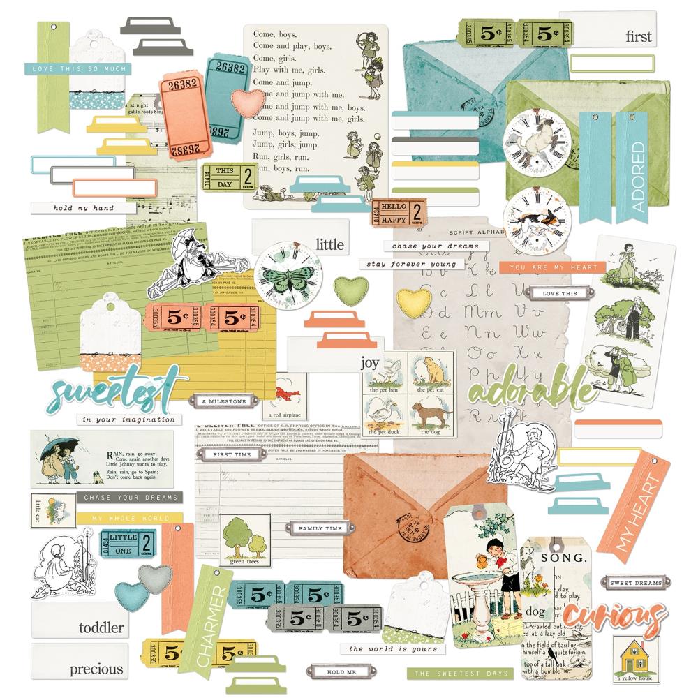 49 and Market Toddler Time Ephemera Bits tt-30204 product image