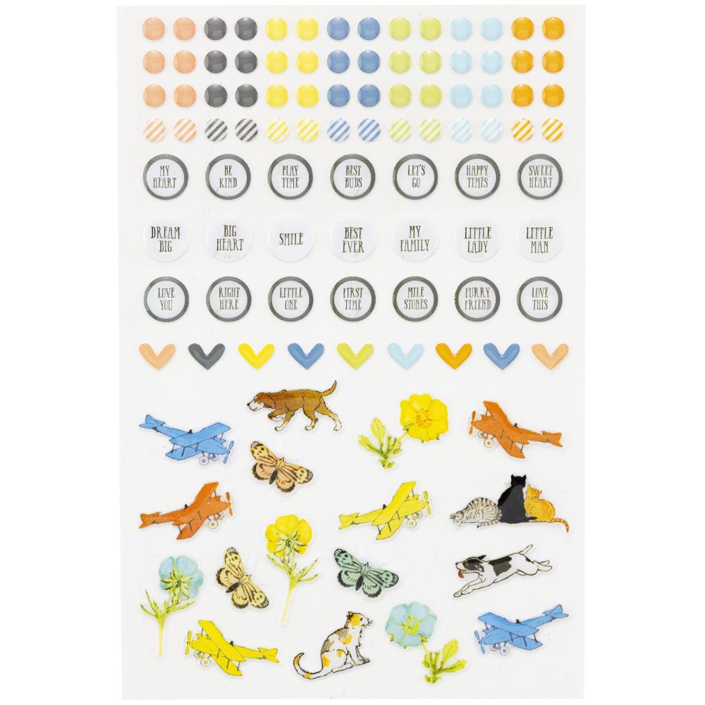 49 and Market Toddler Time Epoxy Stickers tt-30228 product image