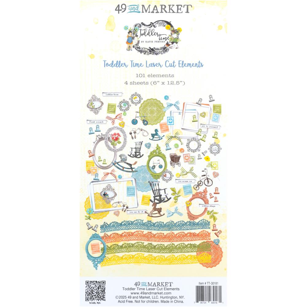 49 and Market Toddler Time Laser Cut Outs tt-30181