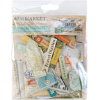 49 and Market Travel Diaries Chipboard mtd-35940