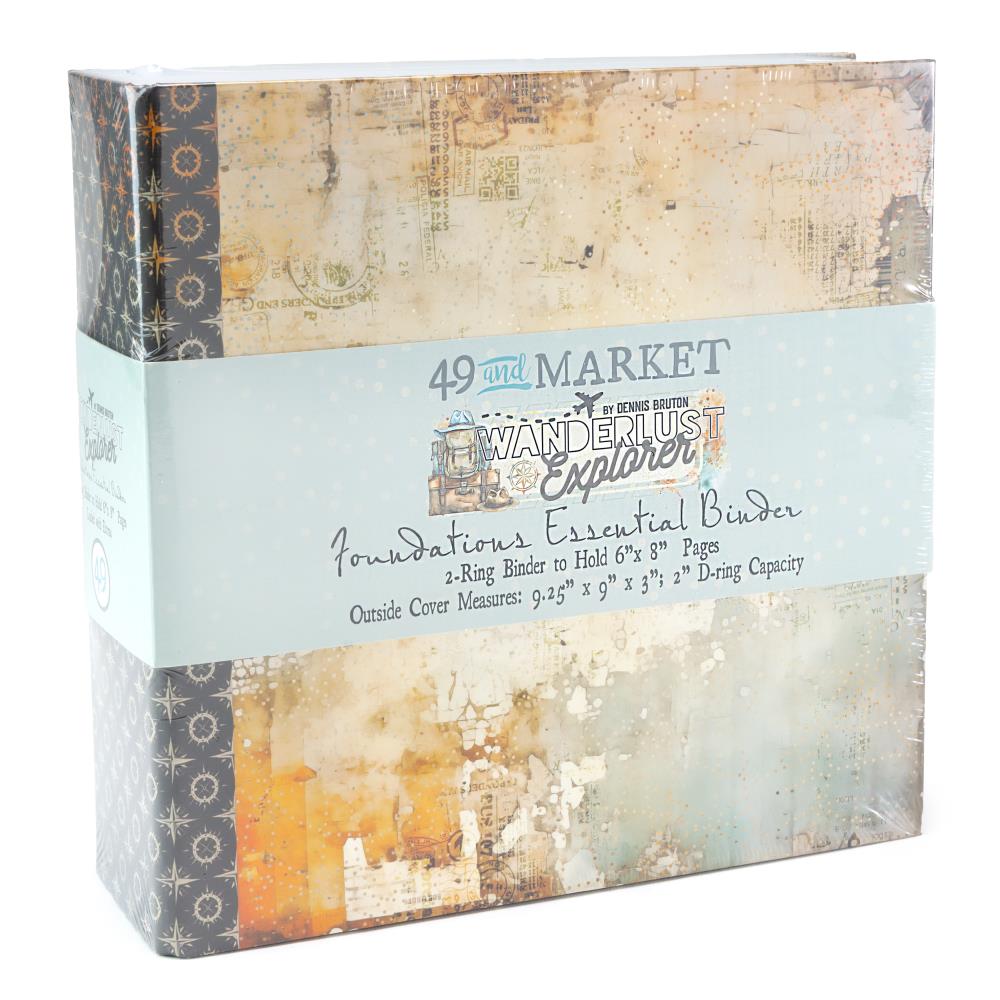 49 and Market Wanderlust Exlorer Foundations Binder dwe-30488