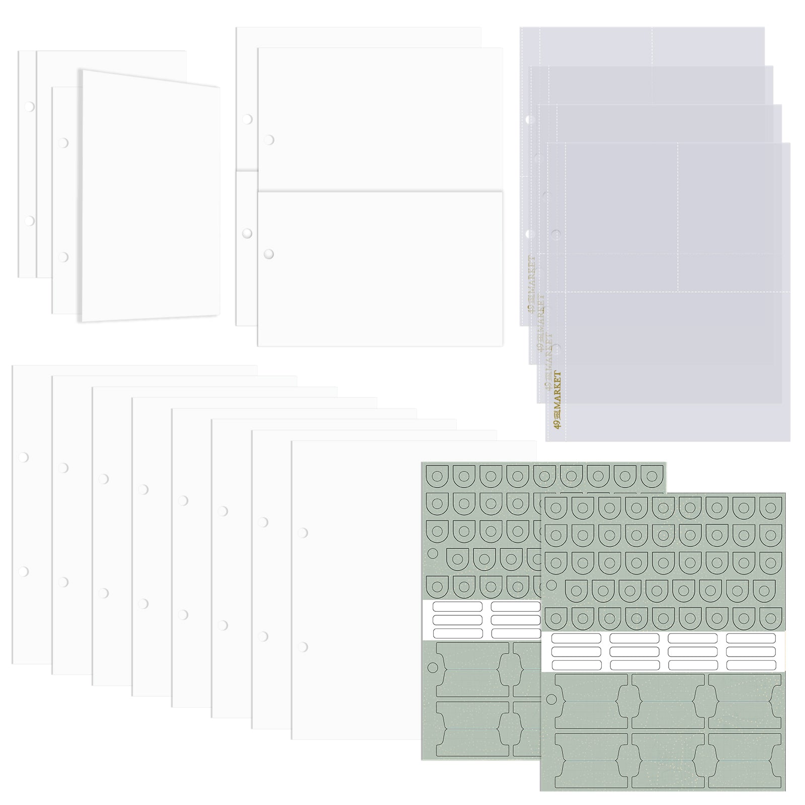 49 and Market Wanderlust Exlorer Foundations Binder dwe-30488 contents of binder