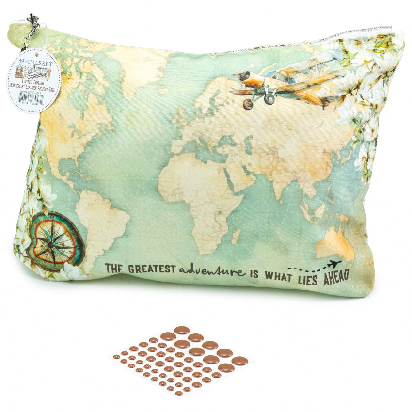 49 and Market Wanderlust Explorer Project Tote Bag dwe-30471