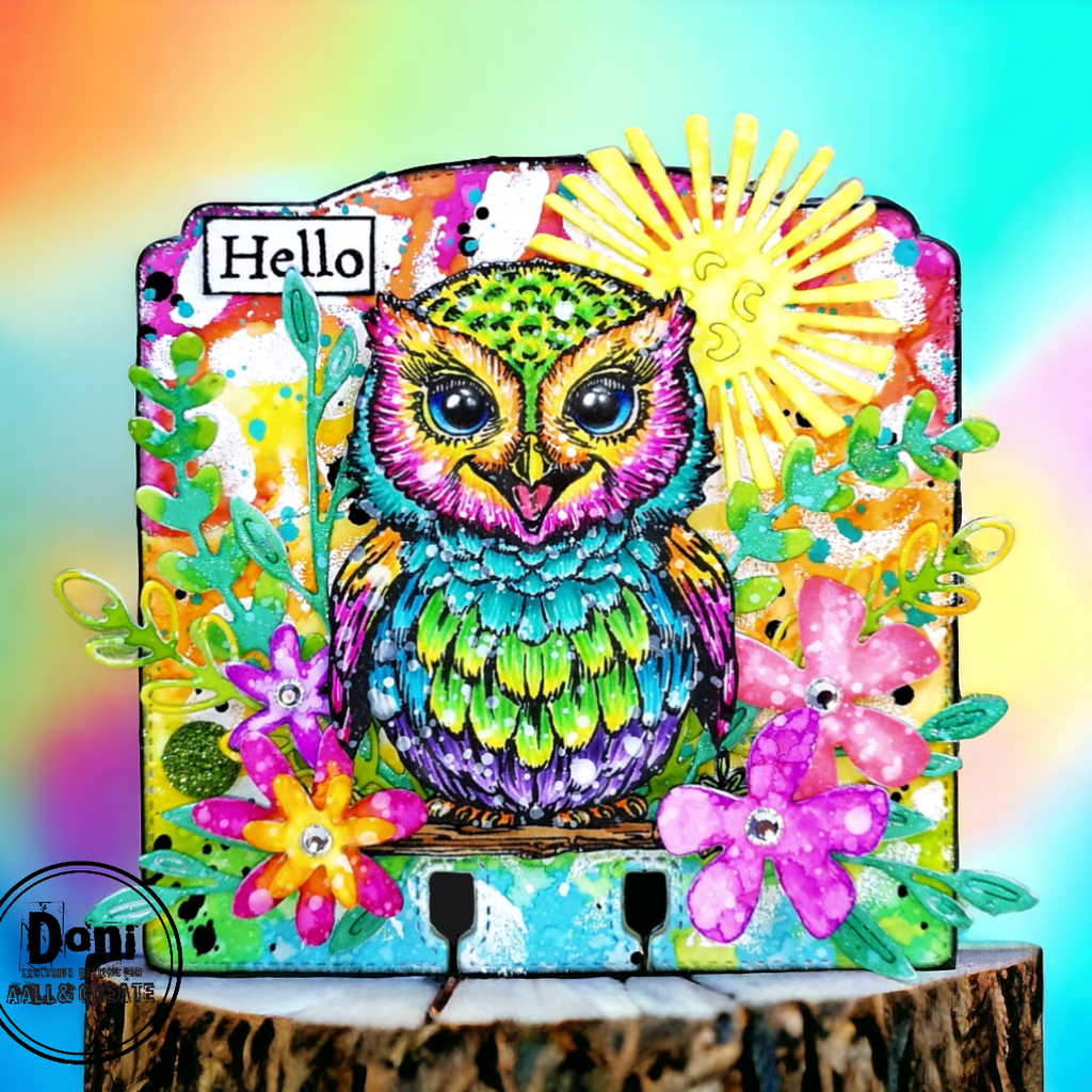 AALL & Create Spring Sprouts Dies 49 hello