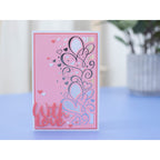 Crafter's Companion Hearts And Swirls Metal Die And Foil Rub Ons cc-foiltr6-md-hs