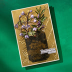 Spellbinders Chinese Meadow Rue Etched Dies s3-527 music