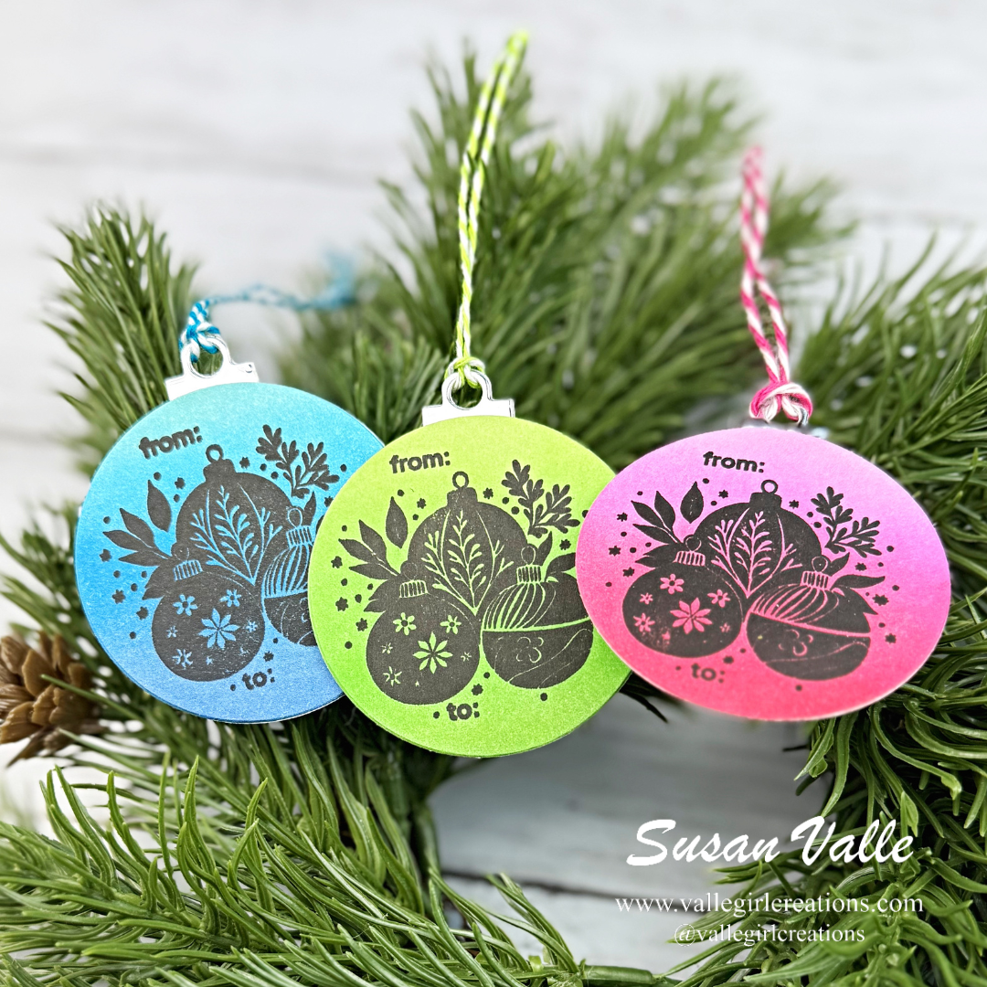 Simon Says Stamps and Dies 4 For 1 Christmas Tags set1113ct DieCember Christmas Tags