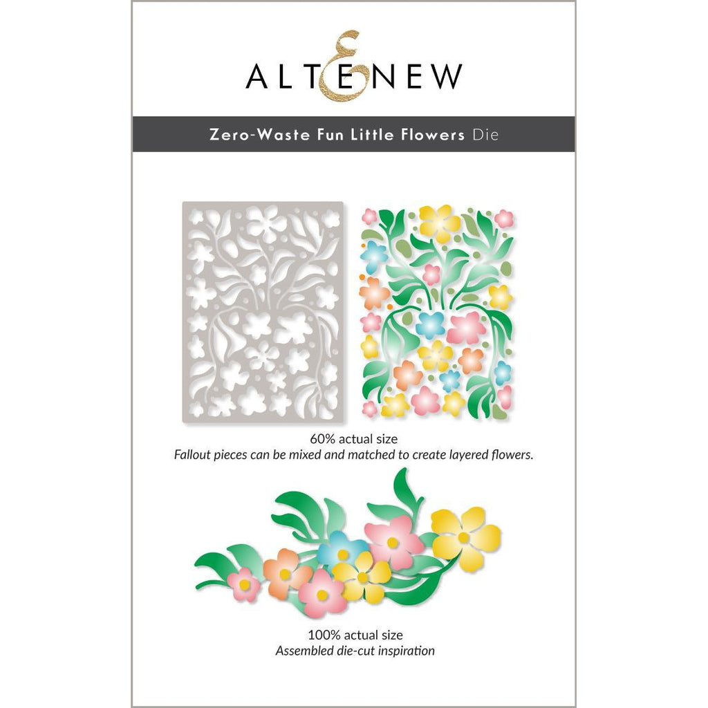 Altenew Zero Waste Fun Little Flowers Die ALT8029
