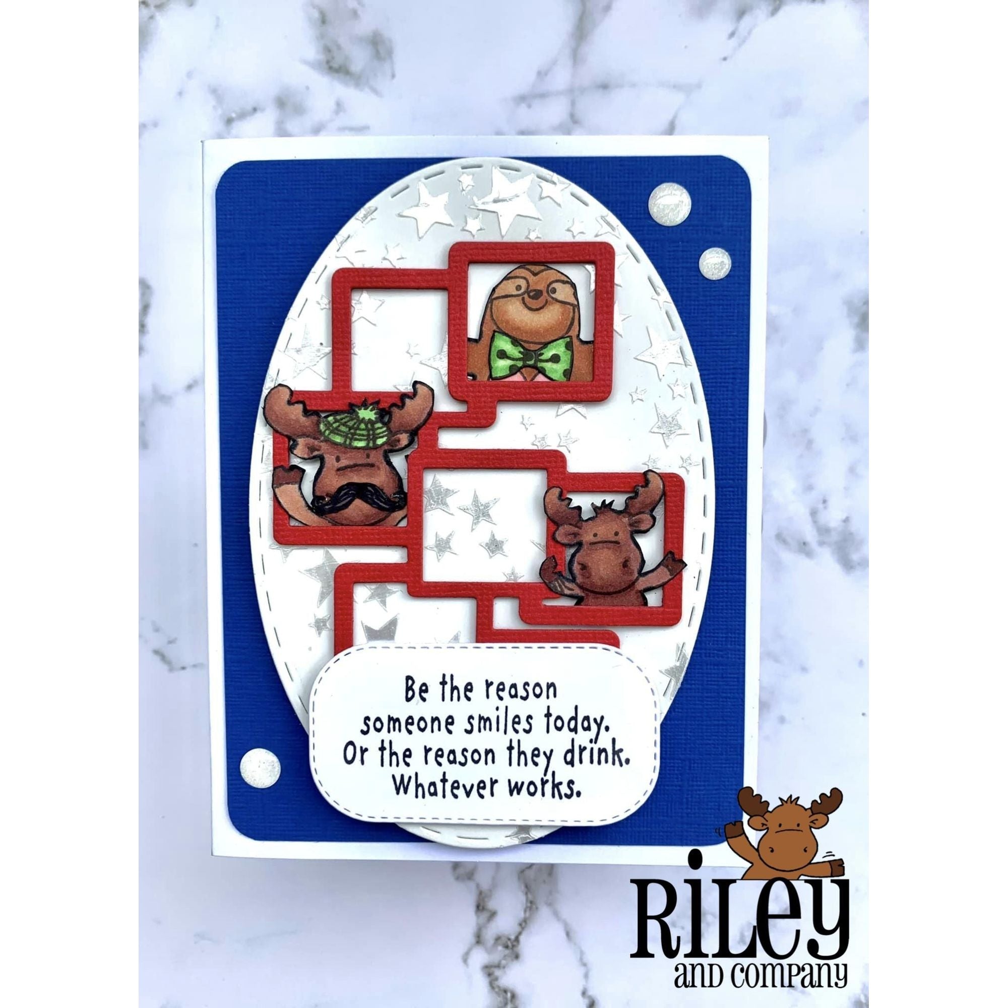 Riley And Company Cut Ups Block Squares Dies rd573 Squares