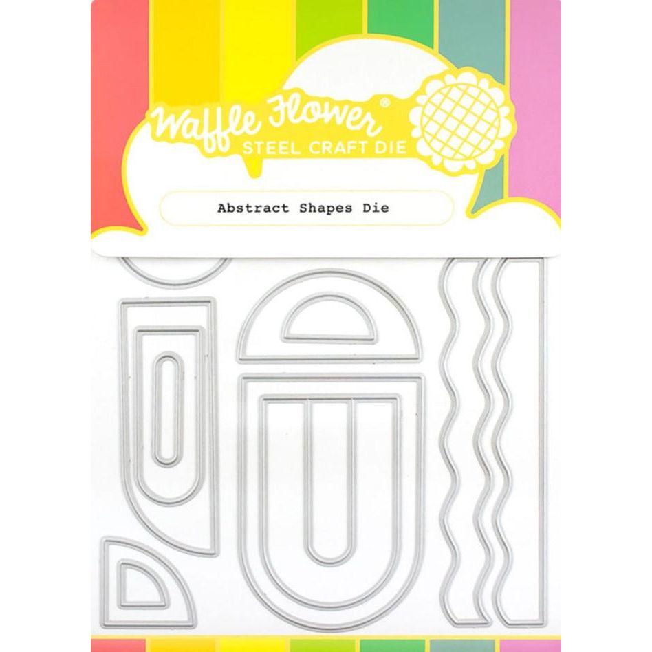 Waffle Flower Abstract Shapes Dies 421460
